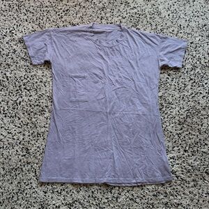 PJ Harlow Poetically Correct Big T-Shirt Dress Pima Cotton Single Pocket Size 2